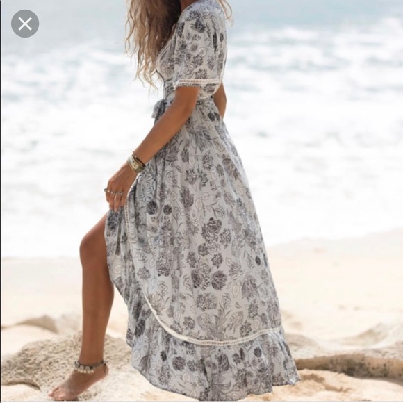 floral wrap dress australia